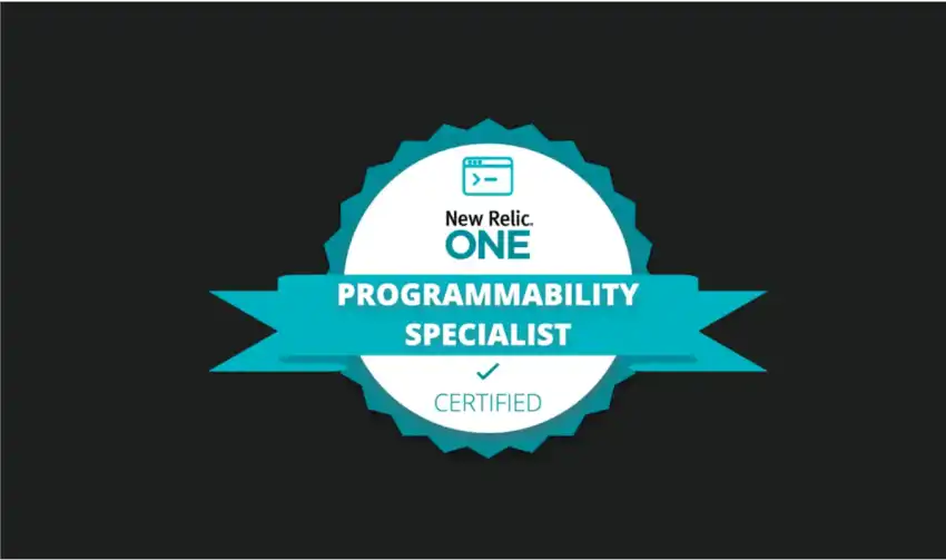 Logo of observability specialist certification for developers